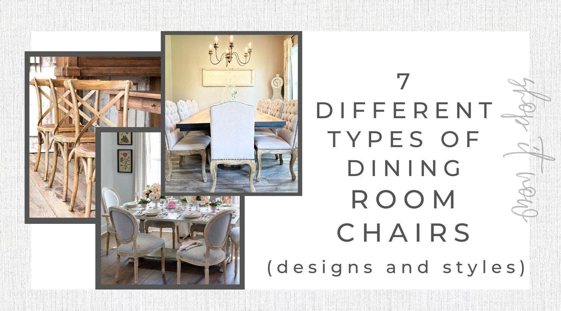 Blogs-7 Different Types of Dining Room Chairs (Designs and Styles)-Threadbare Gypsy Soul