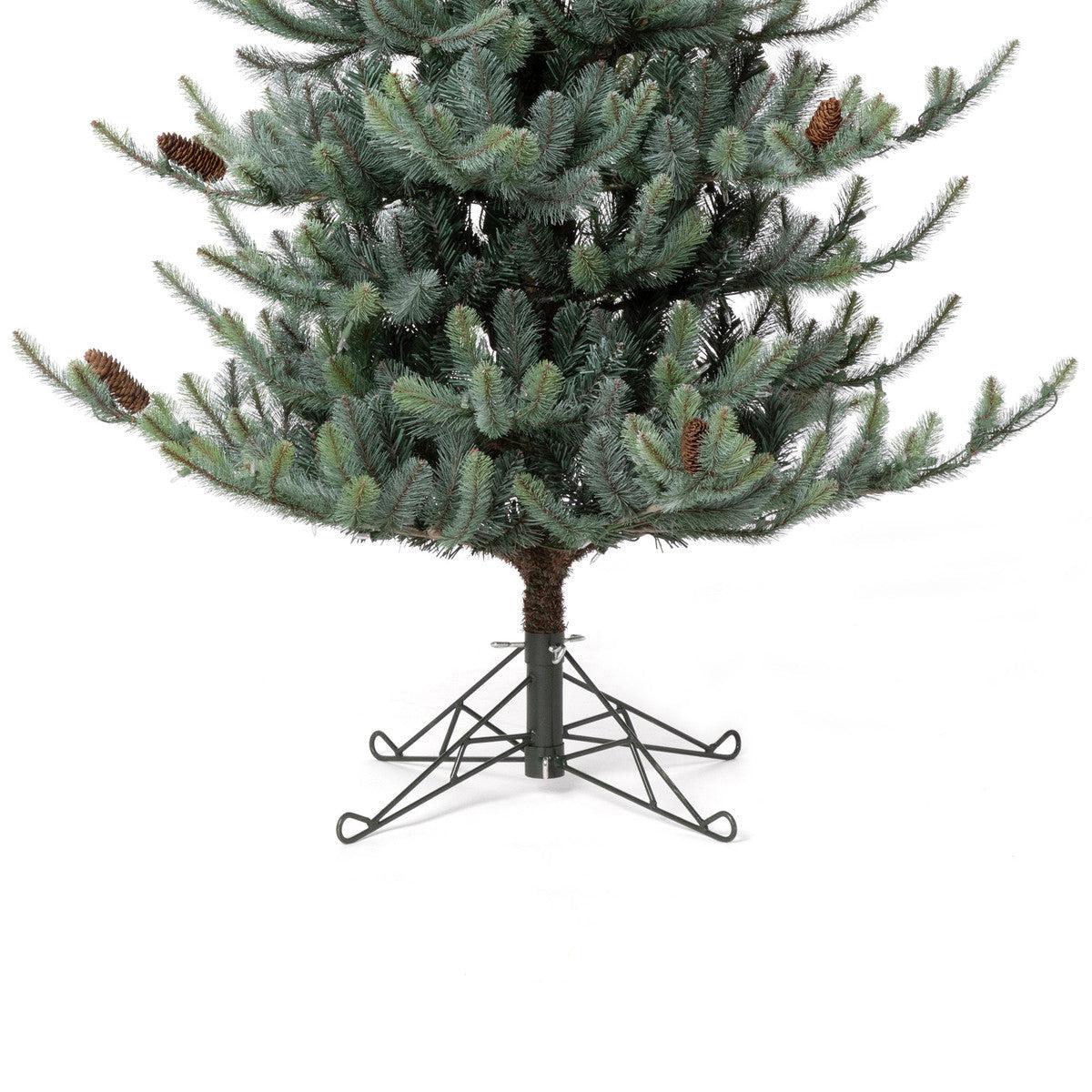 Park Hill Blue Spruce, Slim Christmas Tree, 7.5'-Christmas Tree-tbgypsysoul