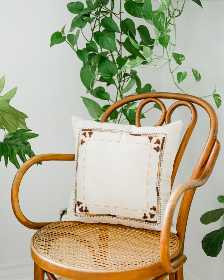 16" Lambadi Throw Pillow Cover-Throw Pillows-tbgypsysoul