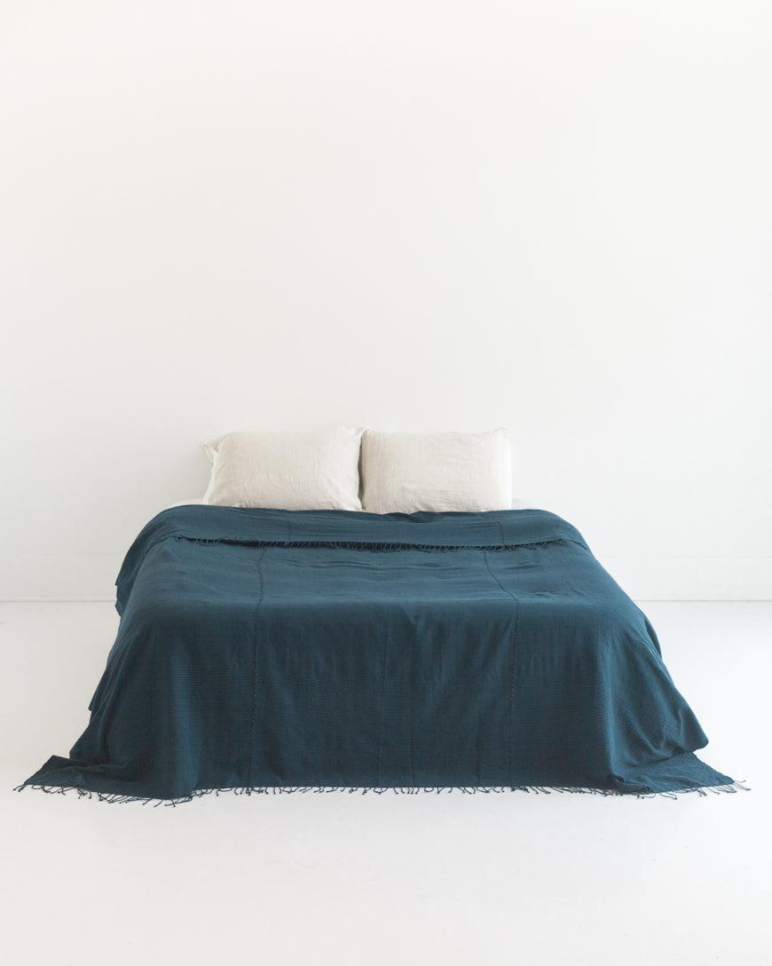 3 Panel Solid Cotton Blanket-Bedding-tbgypsysoul