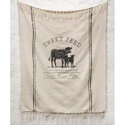 Sweet Feed Farmhouse Throw