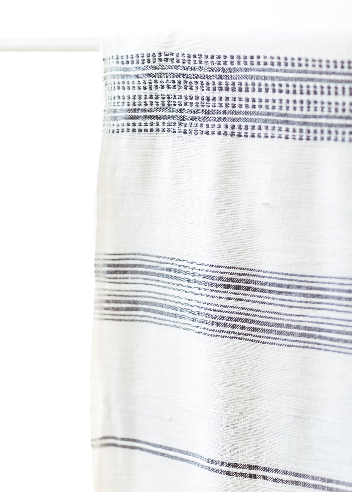 Aden Fabric Yardage Natural w/ Grey-Fabric-tbgypsysoul
