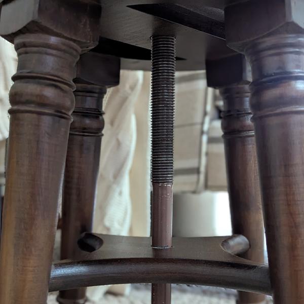 Adjustable Swivel Wooden Side Table-General-tbgypsysoul