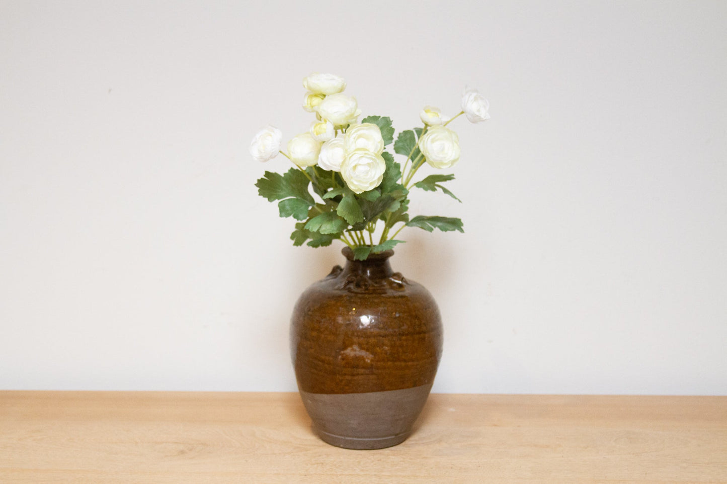 Aged Wine Stoneware Vessel-Accents-tbgypsysoul