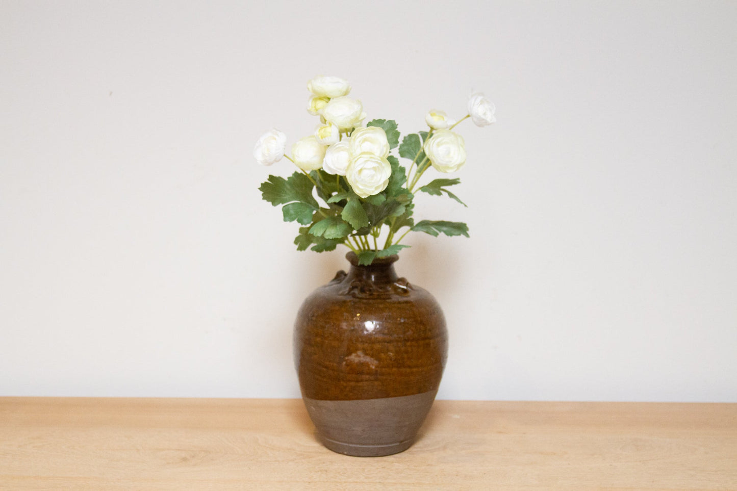 Aged Wine Stoneware Vessel-Accents-tbgypsysoul