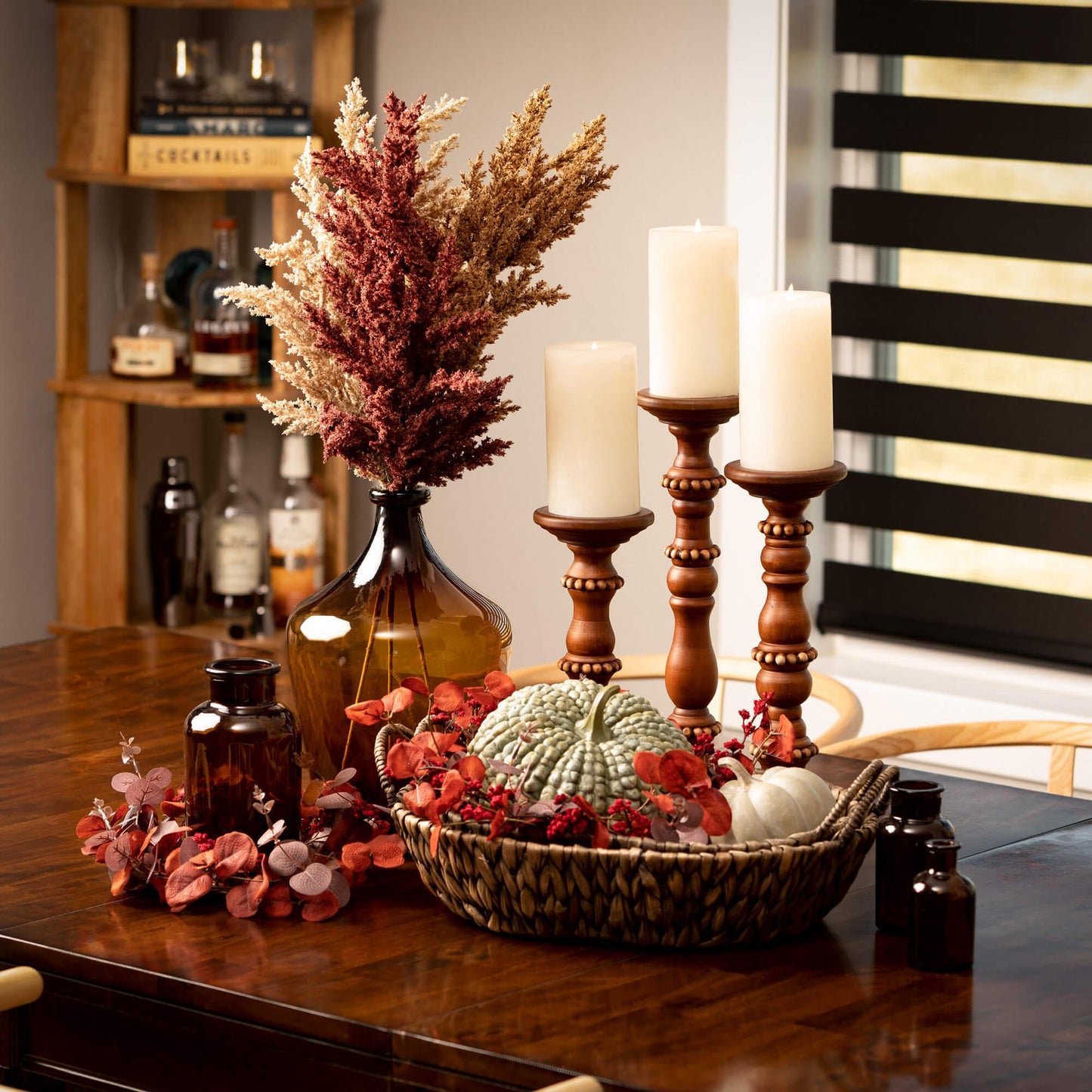 APOTHECARY VASE TRIO