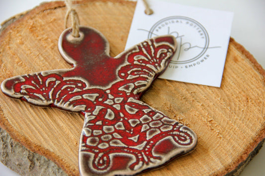 Angel Ornament-Ceramic-tbgypsysoul