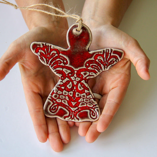 Angel Ornament-Ceramic-tbgypsysoul