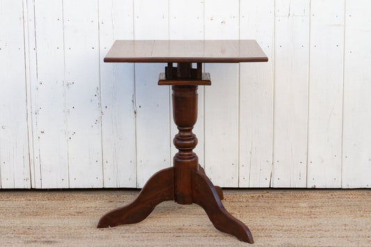 Antique French Colonial Square Cafe Table-tbgypsysoul