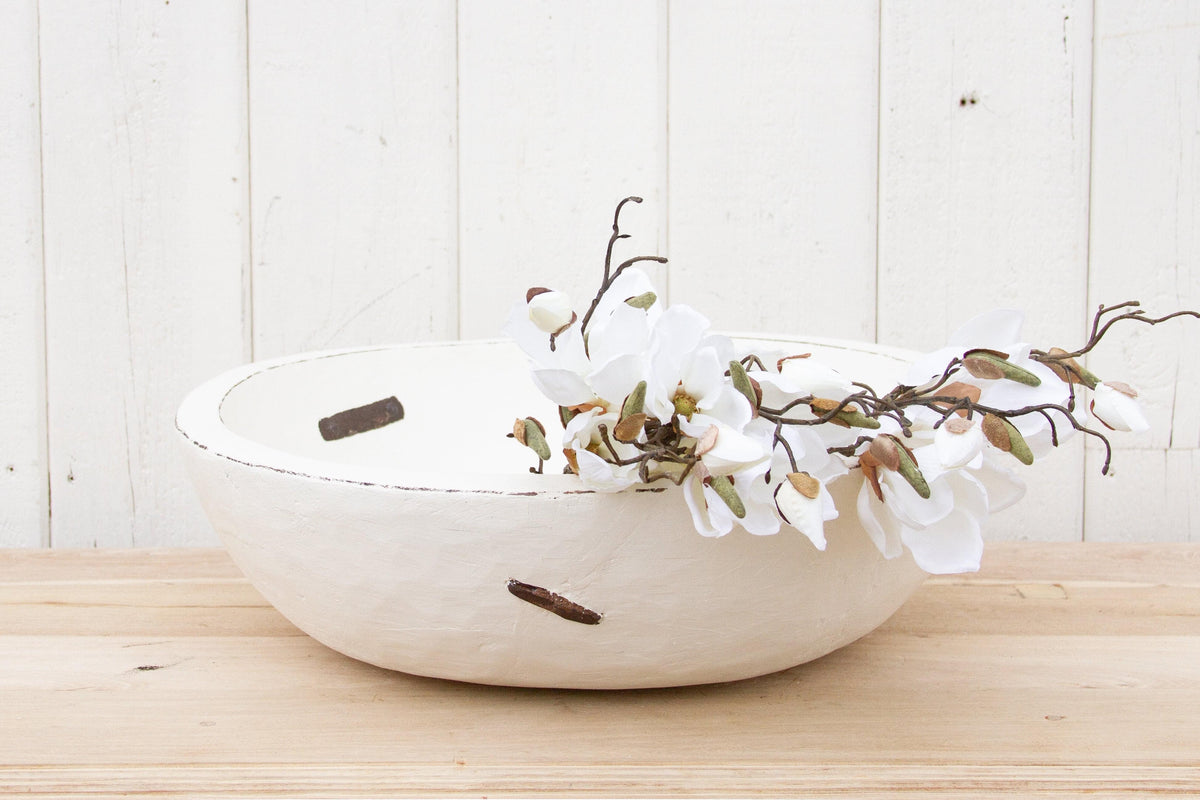 Antique French Farmhouse Dough Bowl-Antique Dough Bowl-tbgypsysoul