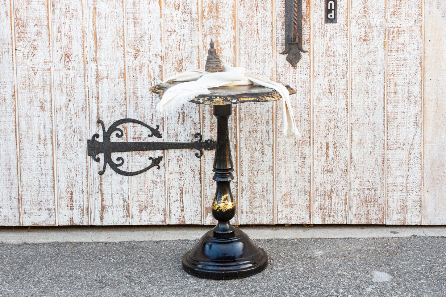 Antique French Mother of Pearl Inlaid Table-Furniture-tbgypsysoul