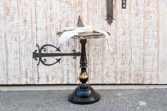 Antique French Mother of Pearl Inlaid Table-Furniture-tbgypsysoul