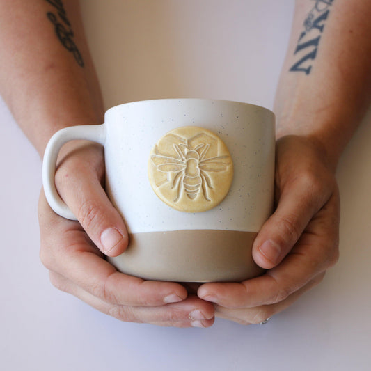 Bee Mug-Ceramic-tbgypsysoul