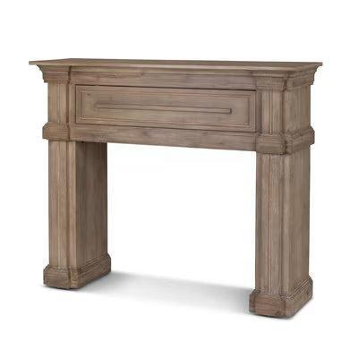 Berkshires Mantle, Driftwood-Fireplace Mantle-tbgypsysoul