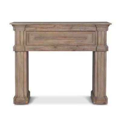 Berkshires Mantle, Driftwood-Fireplace Mantle-tbgypsysoul