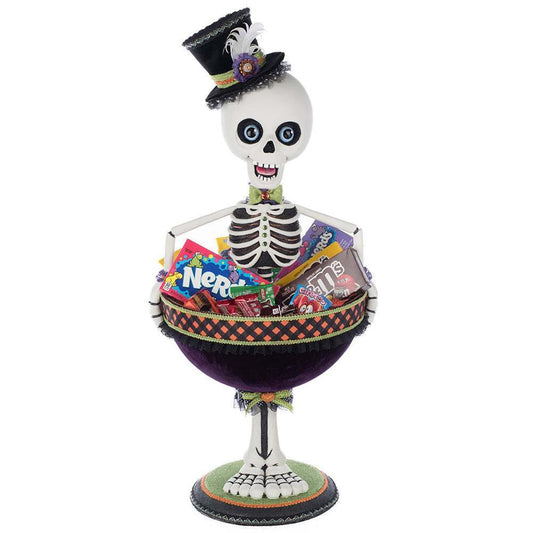 Billy Bones Thorton Candy Bowl by Katherine's Collection-Seasonal Decor-tbgypsysoul