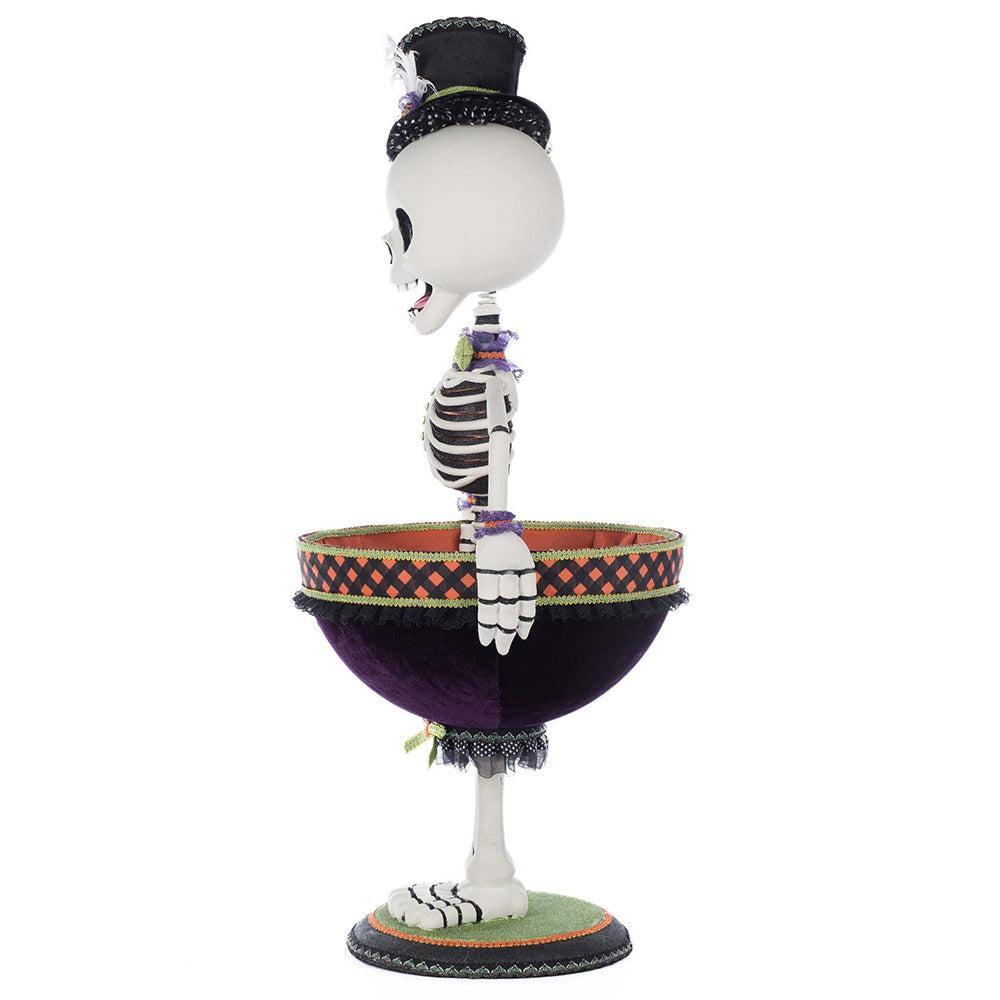 Billy Bones Thorton Candy Bowl by Katherine's Collection-Seasonal Decor-tbgypsysoul