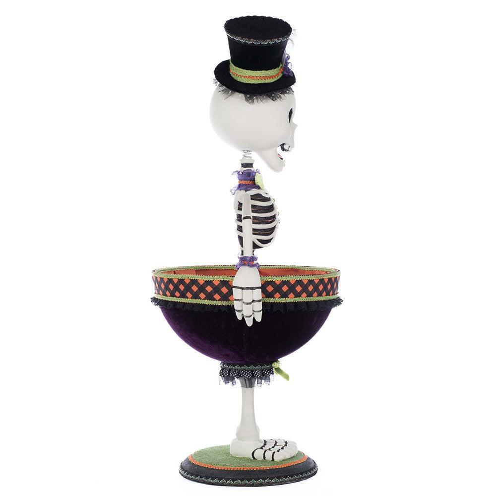Billy Bones Thorton Candy Bowl by Katherine's Collection-Seasonal Decor-tbgypsysoul
