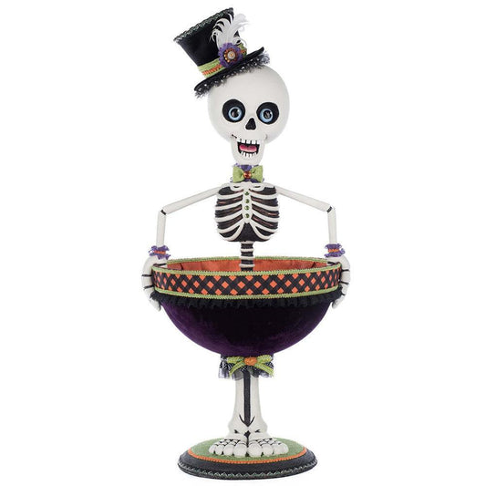 Billy Bones Thorton Candy Bowl by Katherine's Collection-Seasonal Decor-tbgypsysoul