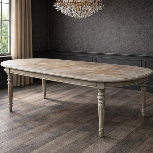 Bleu Maison Dining Table-Dining Table-tbgypsysoul