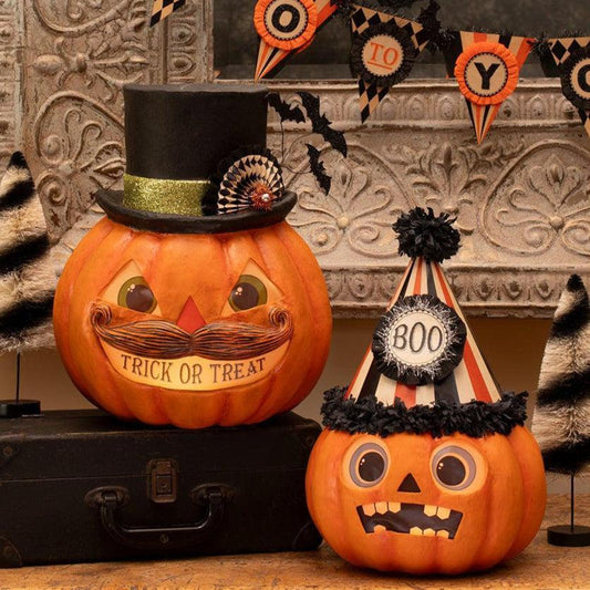Boo Party Pumpkin by Bethany Lowe Designs-Figurines-tbgypsysoul