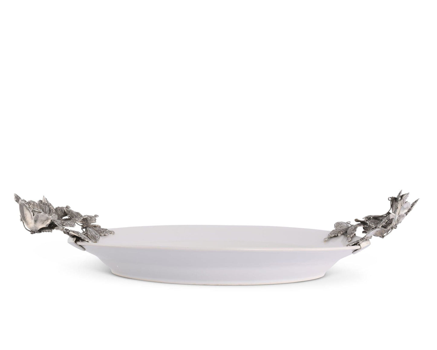 Butterfly Stoneware Tray Large-Garden Friends-tbgypsysoul