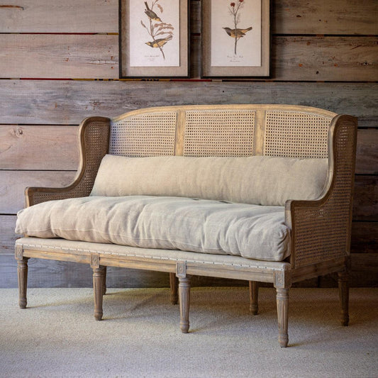 Cane Back Settee-Sofa-tbgypsysoul