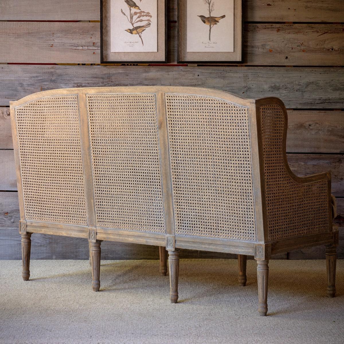 Cane Back Settee-Sofa-tbgypsysoul