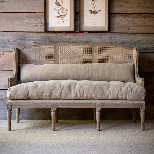 Cane Back Settee-Sofa-tbgypsysoul