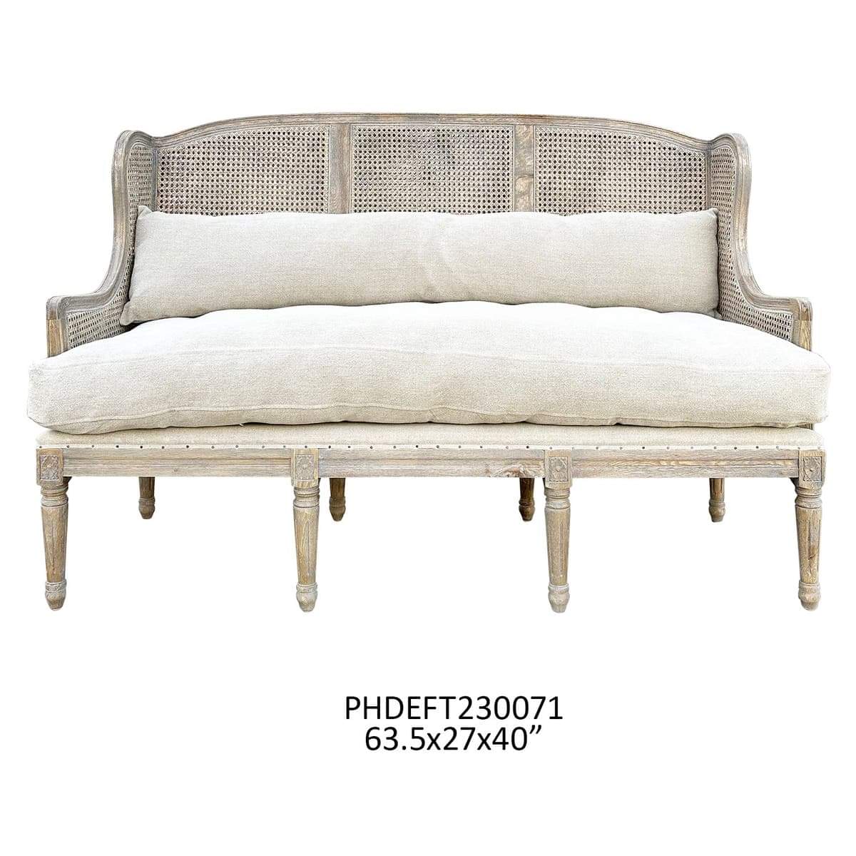 Cane Back Settee-Sofa-tbgypsysoul