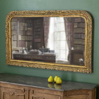 Carved Wood Entry Mirror-Mirror-tbgypsysoul