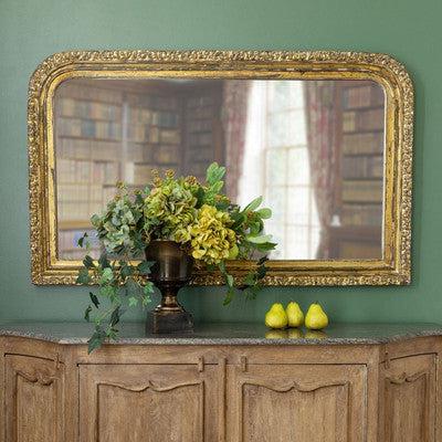 Carved Wood Entry Mirror-Mirror-tbgypsysoul
