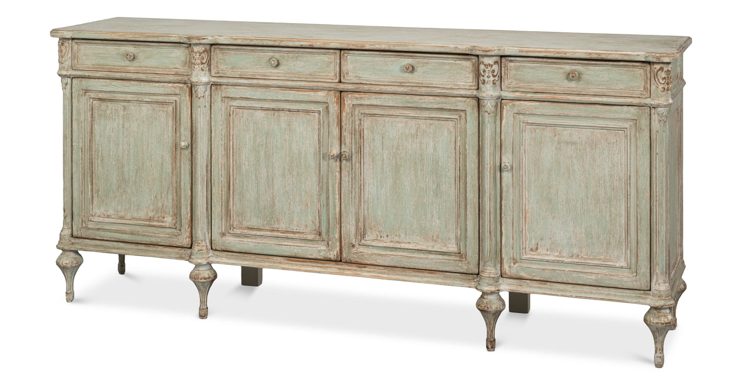 Château Verdure French Country Sideboard - White Glove Included-Buffet Sideboard-tbgypsysoul