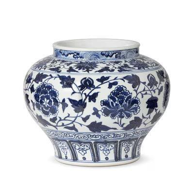 Chinoiserie Ginger Jar Vase-Vase-tbgypsysoul
