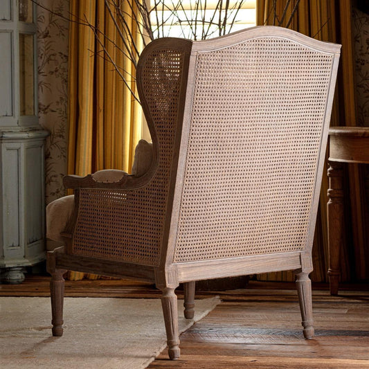 Commons Cane Wing Back-Accent Chair-tbgypsysoul