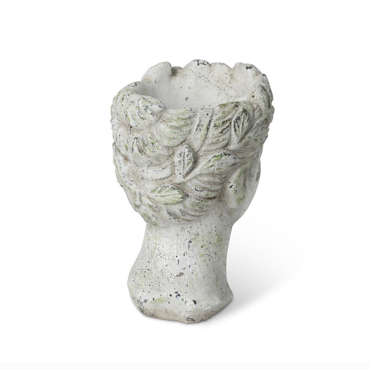 Concrete Bust Planter, Small-Vase-tbgypsysoul