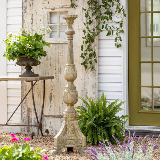 Courtyard Tall Candle Holder-Candle Holders-tbgypsysoul