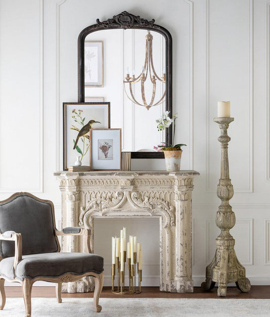 Courtyard Tall Candle Holder-Candle Holders-tbgypsysoul