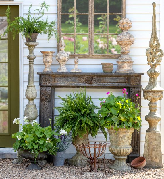 Courtyard Tall Candle Holder-Candle Holders-tbgypsysoul