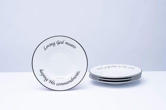 Daily Bread Appetizer Plates, Set of 4-tbgypsysoul