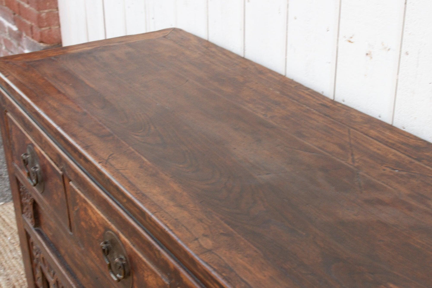 Early 19th Century Qing Dynasty Carved Console-Console Table-tbgypsysoul