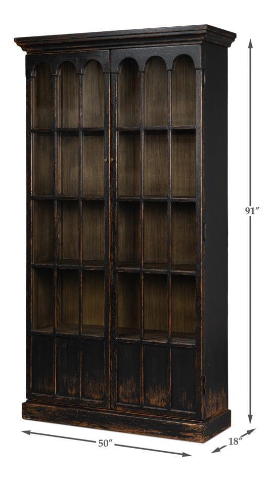 Edgar Allen Bookcase - White Glove Included-Chest-tbgypsysoul