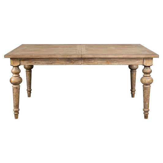 French Country Extendable Dining Table - 66-84" - White Glove Included-Dining Table-tbgypsysoul