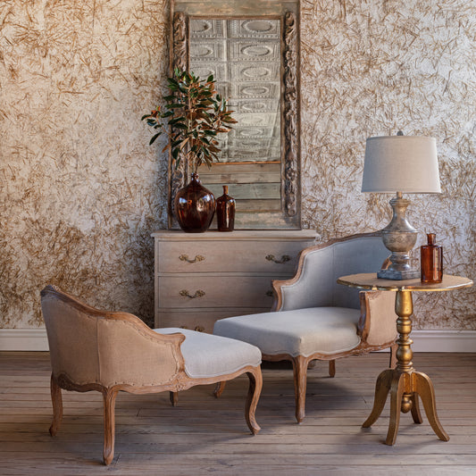 French Duet Lounger - Set of 2-Accent Chair-tbgypsysoul