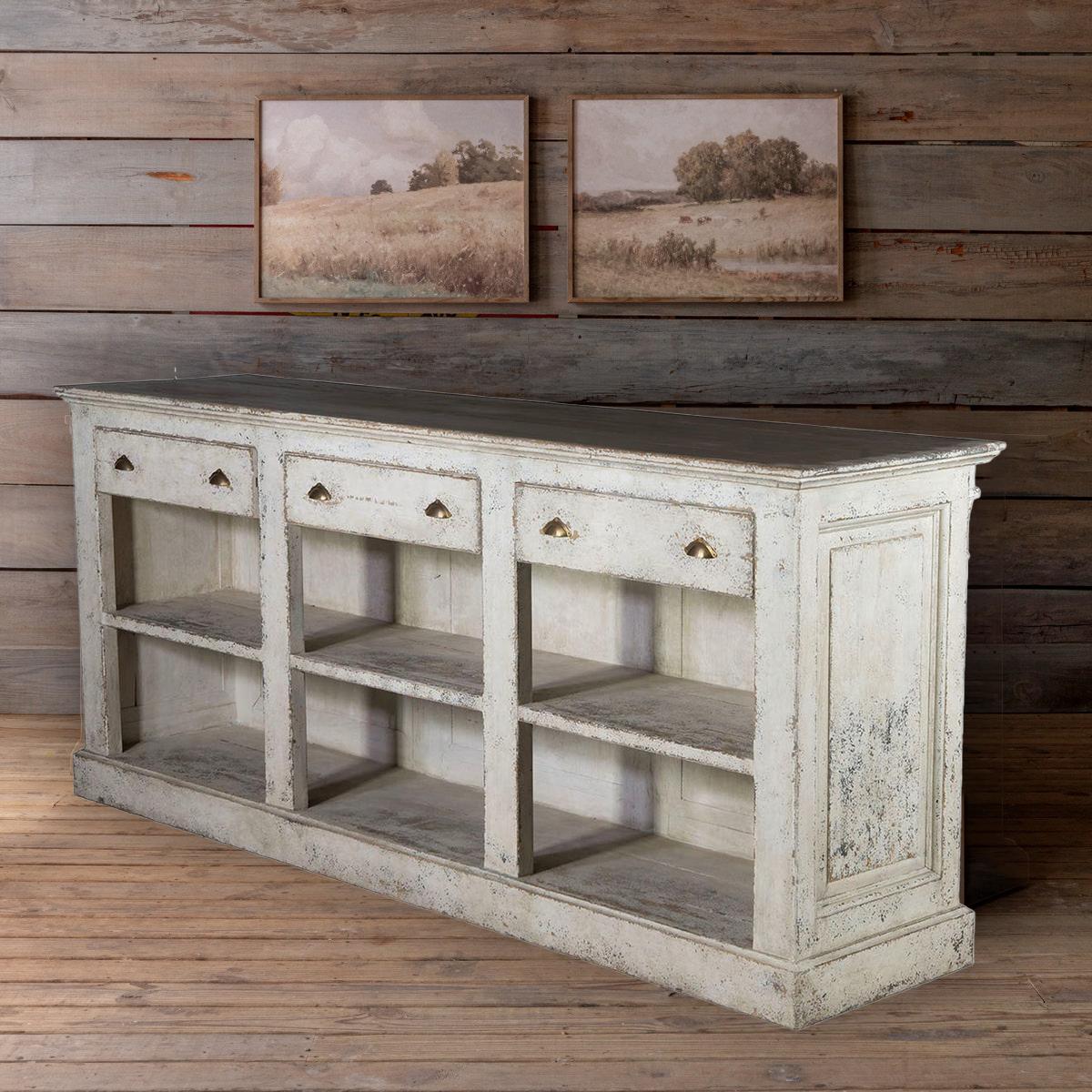 General Store Painted Counter-Cabinet-tbgypsysoul