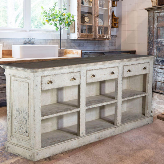 General Store Painted Counter-Cabinet-tbgypsysoul