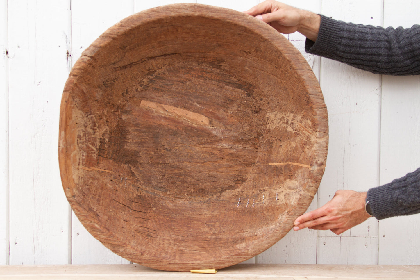 Grand French Farmhouse Dough Bowl-Dough Bowl-tbgypsysoul