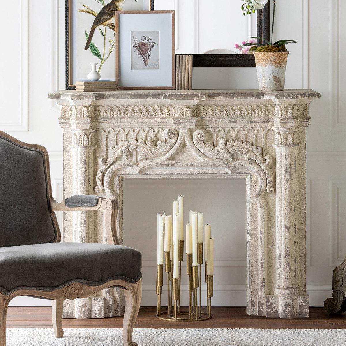 Grand Maison Fireplace Mantel-Fireplace Mantle-tbgypsysoul