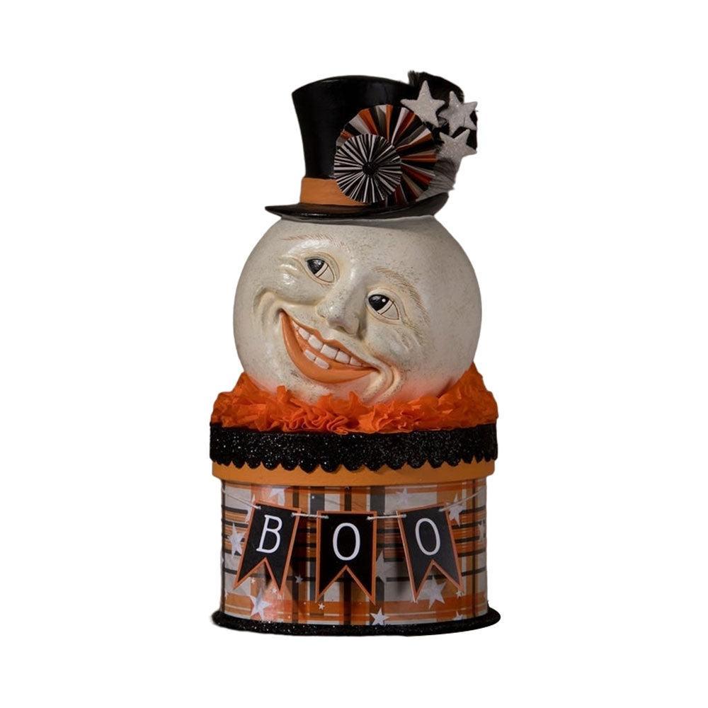 Halloween Moon Man on Box by Bethany Lowe Designs-Figurines-tbgypsysoul