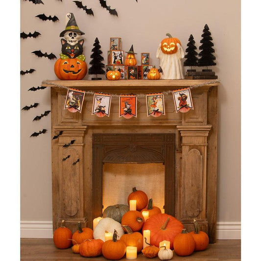 Halloween Totem Pole Stack by Bethany Lowe Designs-Figurines-tbgypsysoul